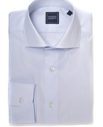 Light Blue Classic Shirt 100% Cotton